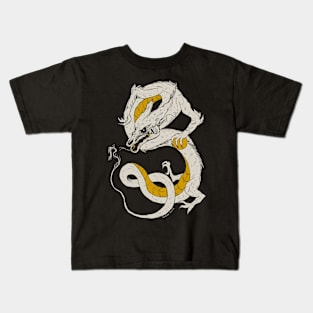 Golden Kin Dragon Kids T-Shirt